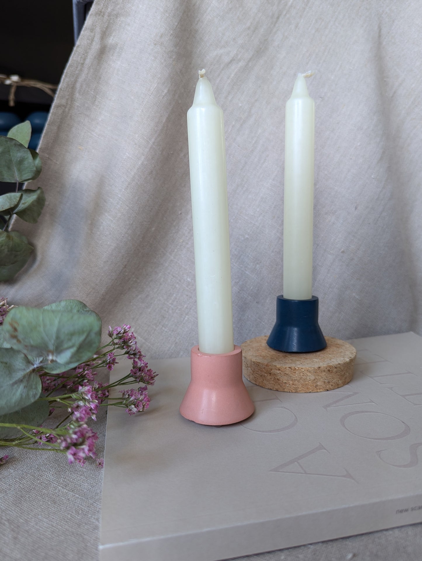 [Second] Duo dinner candle holder set of two