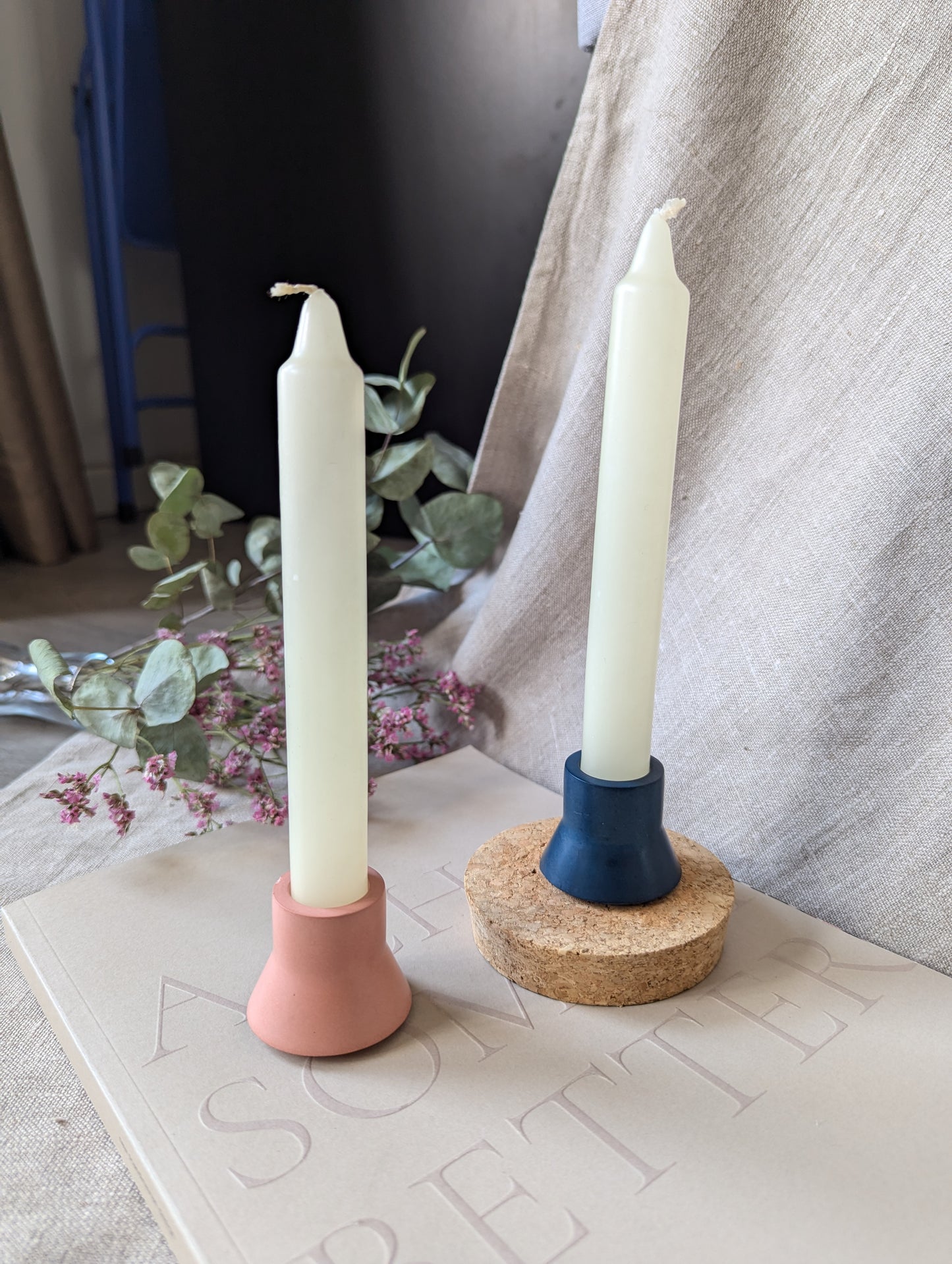 [Second] Duo dinner candle holder set of two