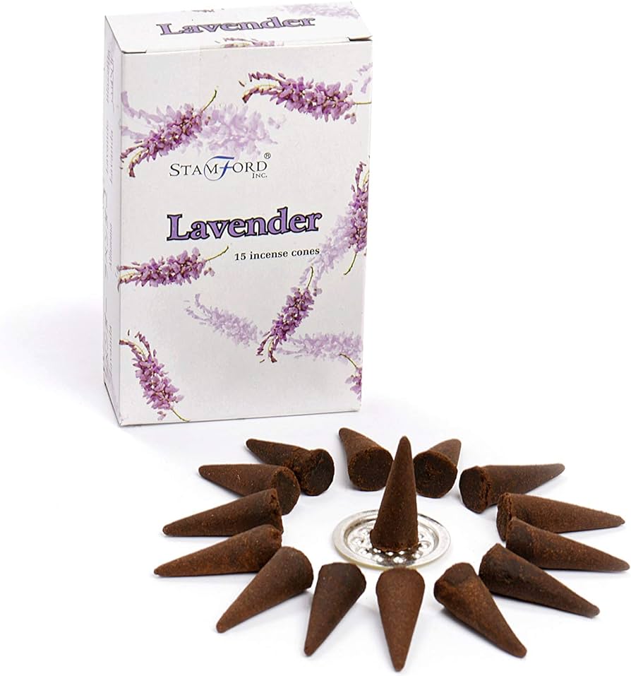 Stamford Lavender incense cones x15