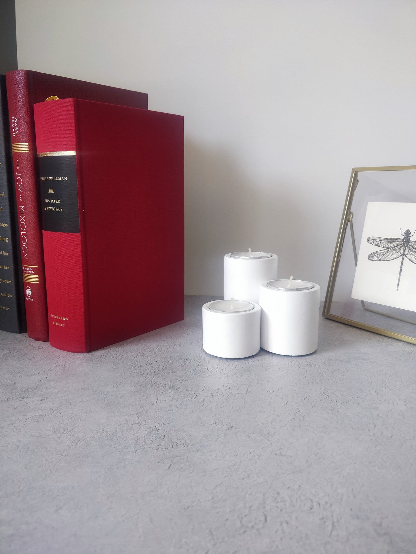 Tealight holder set of 3 - white | Contemporary minimal home décor