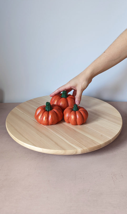 [End of line] Concrete ornamental pumpkins - orange